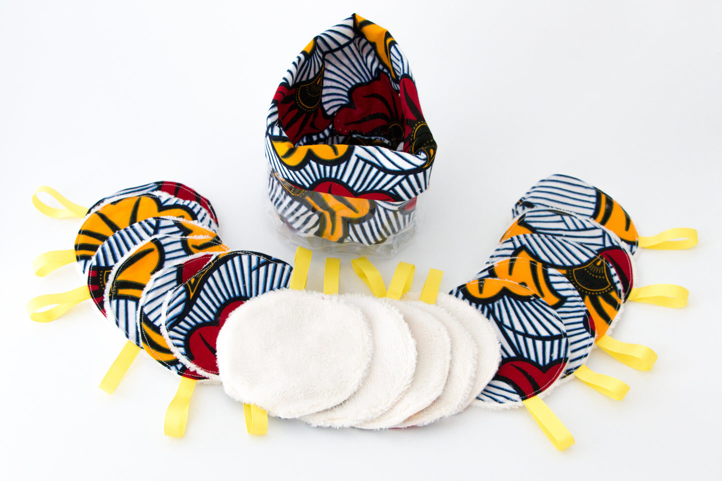 Panier avec lingettes démaquillante