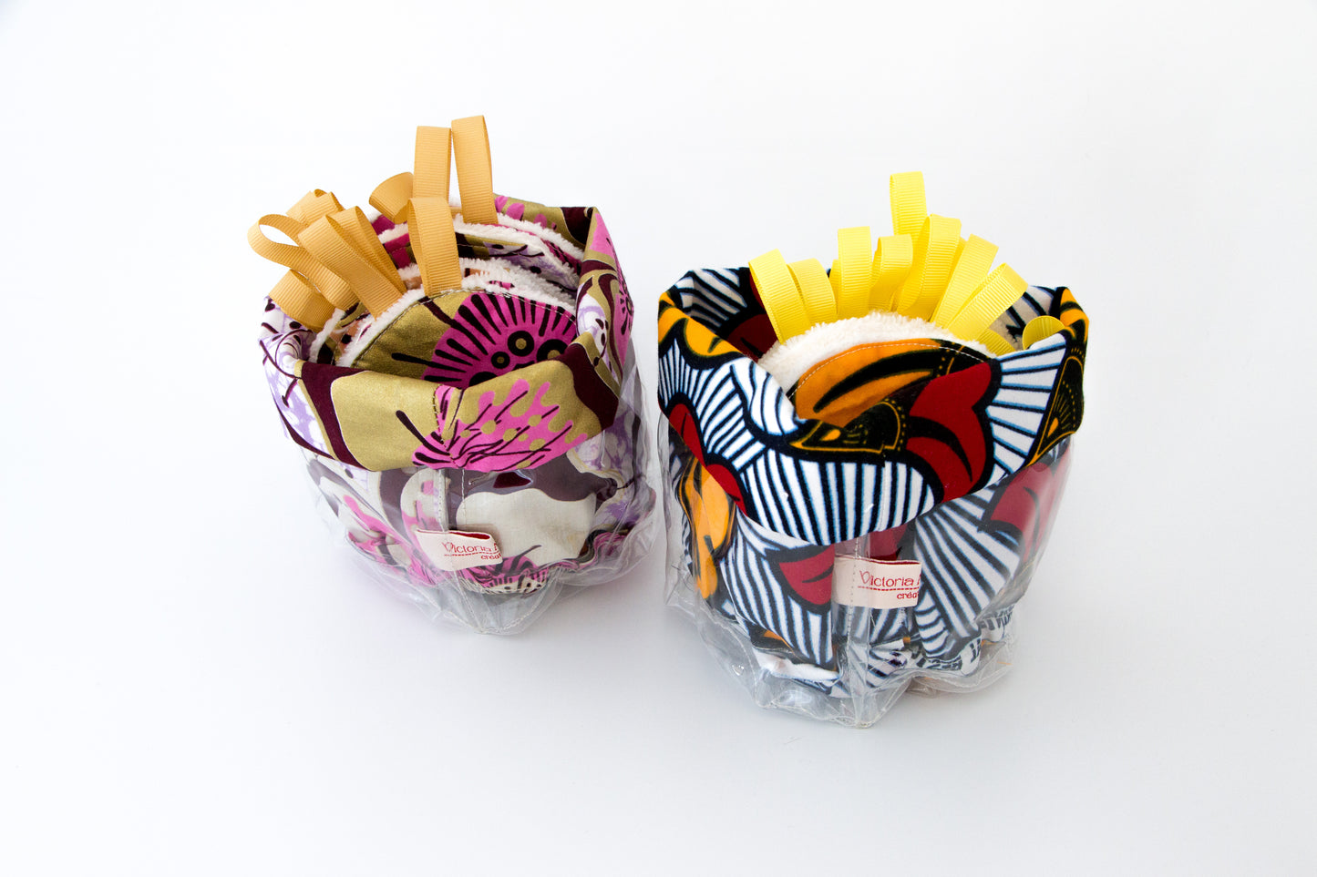 Panier avec lingettes démaquillante