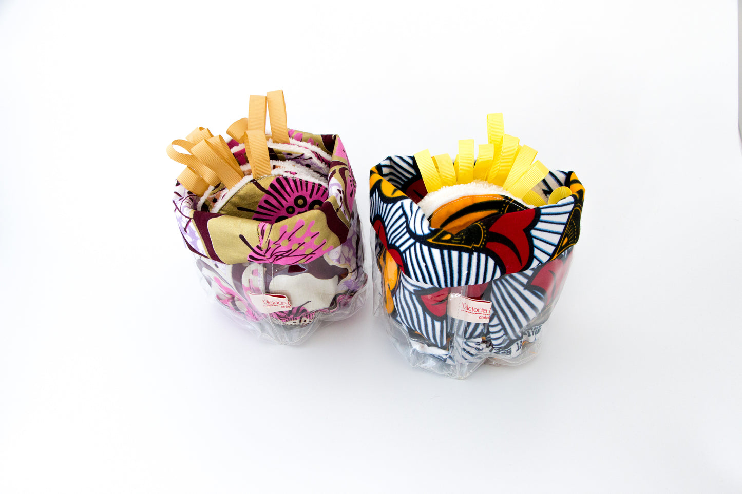 Panier avec lingettes démaquillante