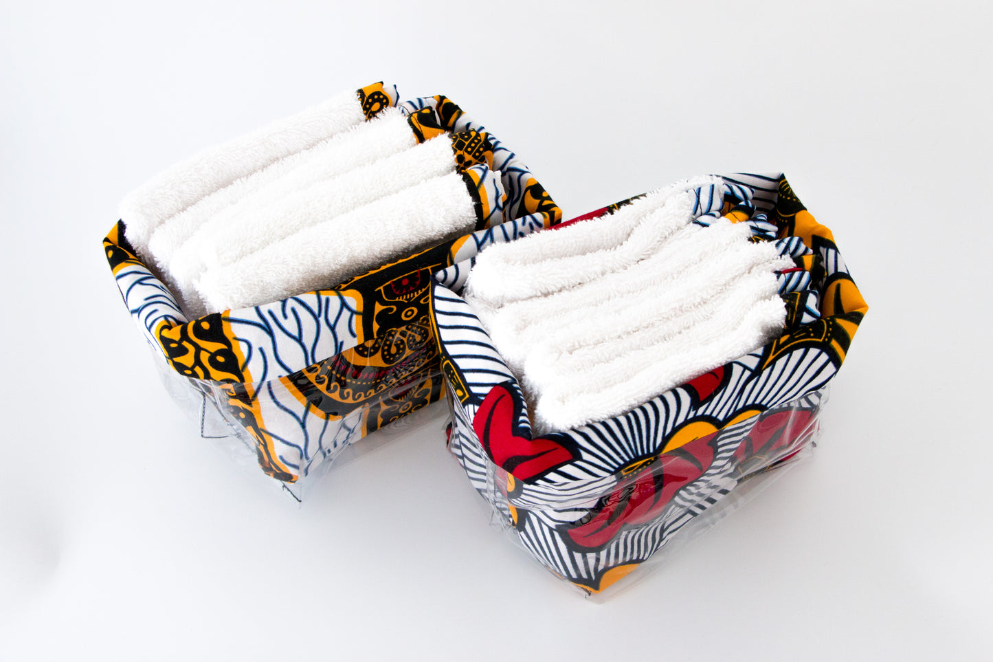 Panier avec serviette à main