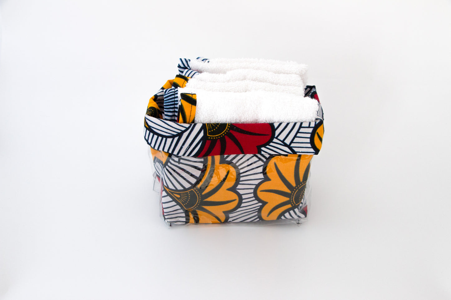 Panier avec serviette à main