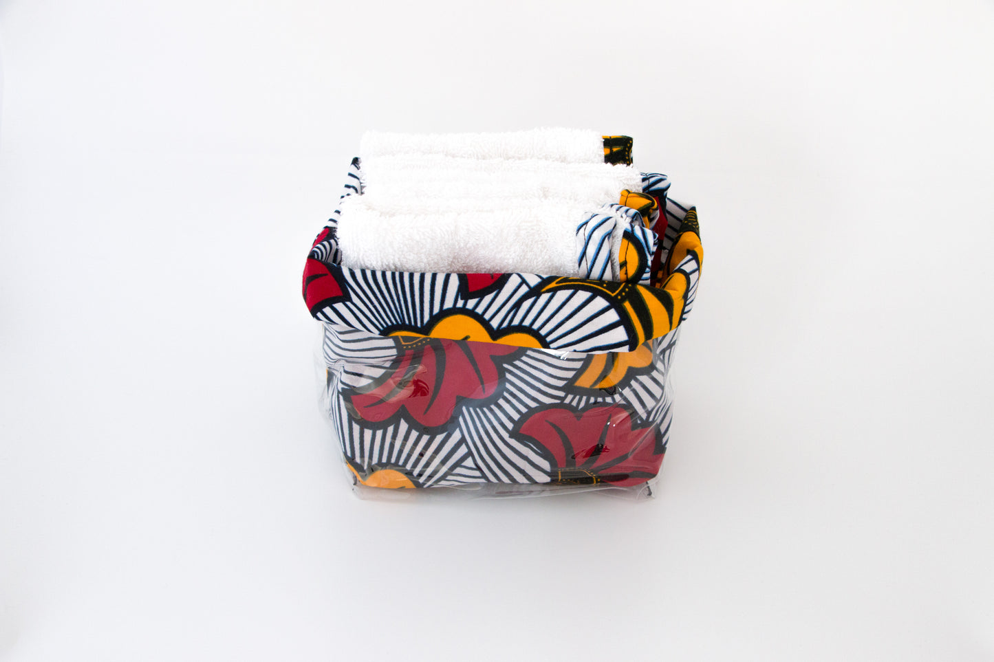 Panier avec serviette à main