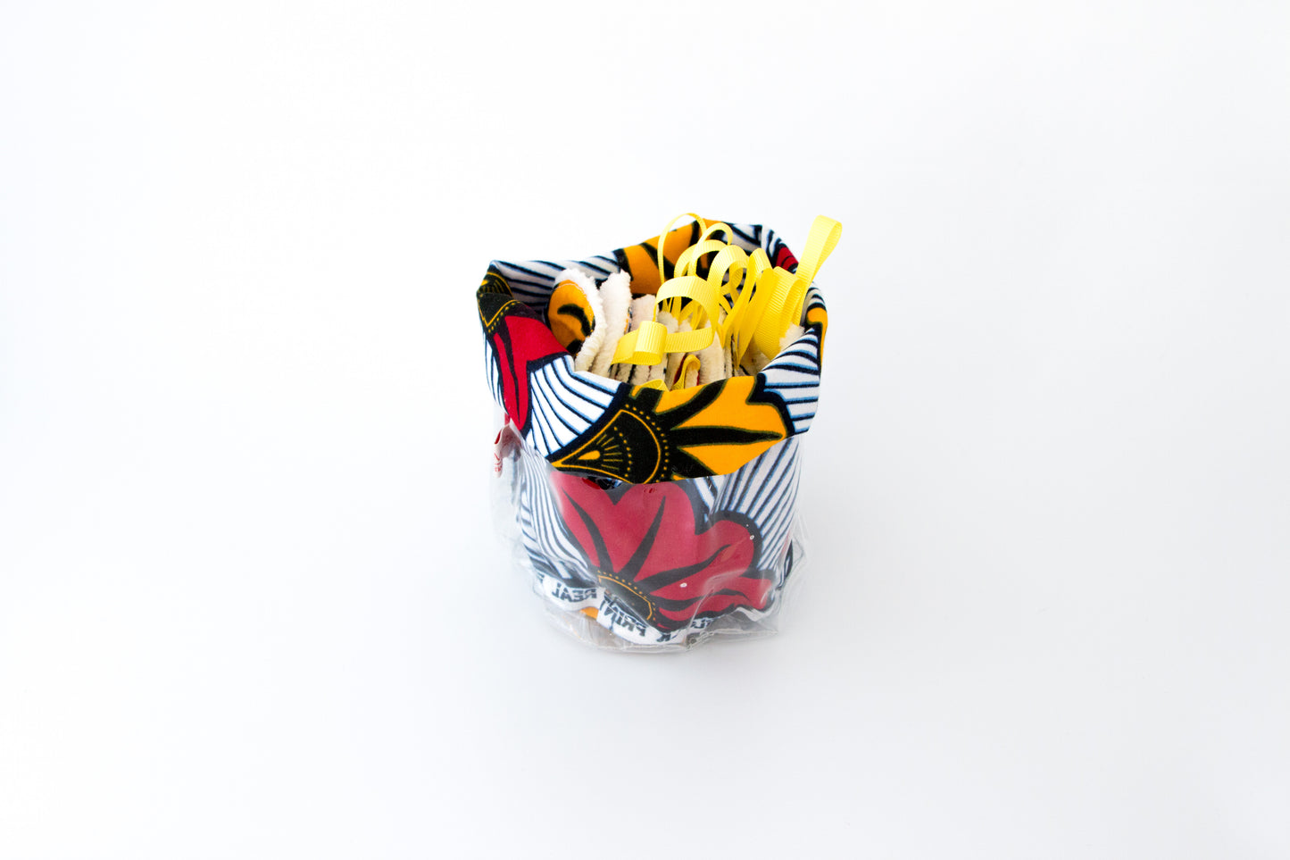 Panier avec lingettes démaquillante