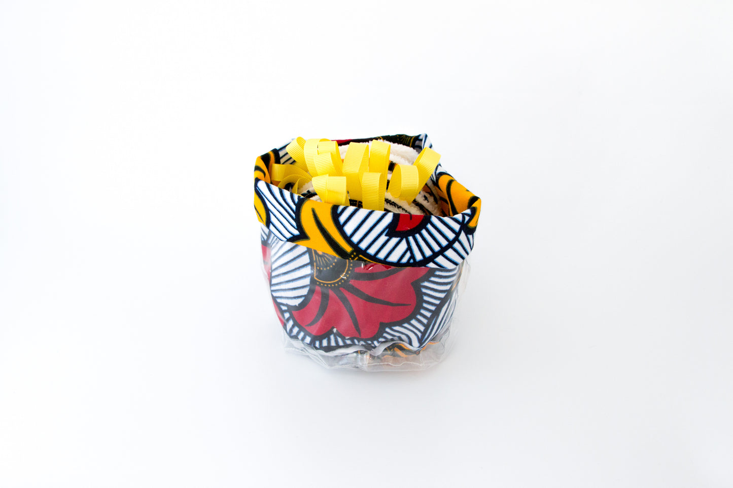 Panier avec lingettes démaquillante