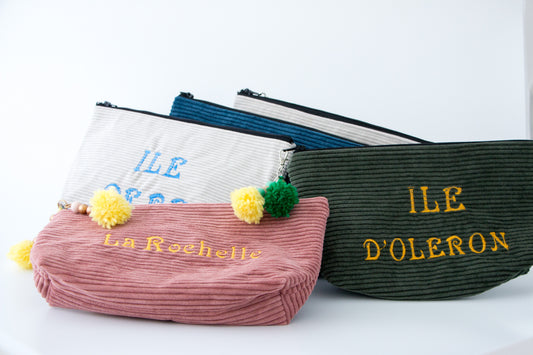 Pochette Brodé