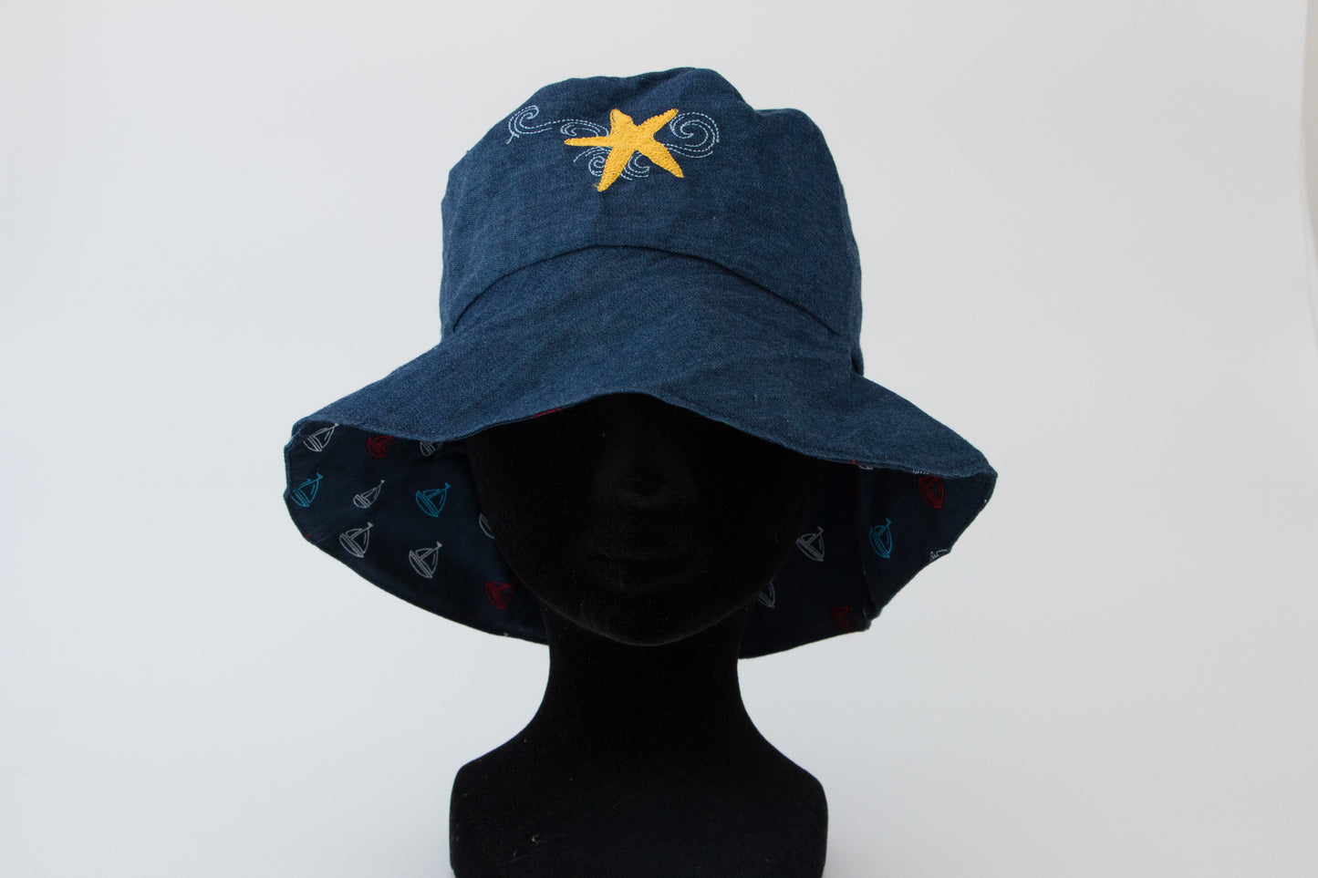 Bob réversible Brodé enfant
