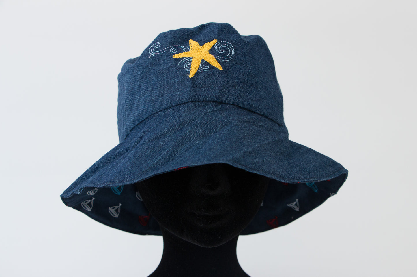 Bob réversible Brodé enfant